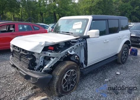 2023 Ford Bronco Outer Banks из США, поврежденный, VIN 1FMDE5DH0PLC17729